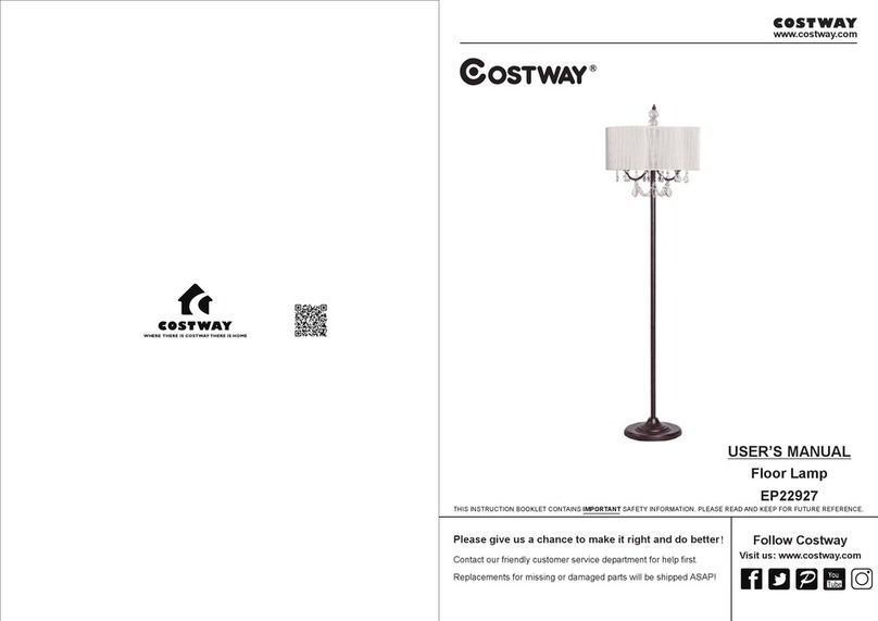 Costway EP22927 user manual
