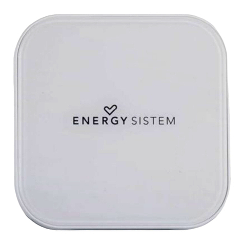 ENERGY SISTEM Wireless Charger Qi User manual
