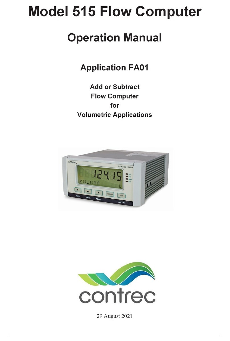 Contrec 515 FA01 User manual Contrec 515 FA01 User manual