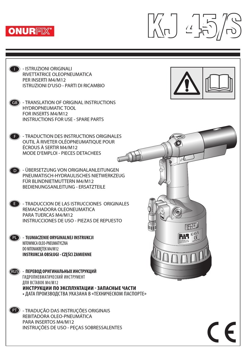ONURFIX KJ 45/S Instructions for use