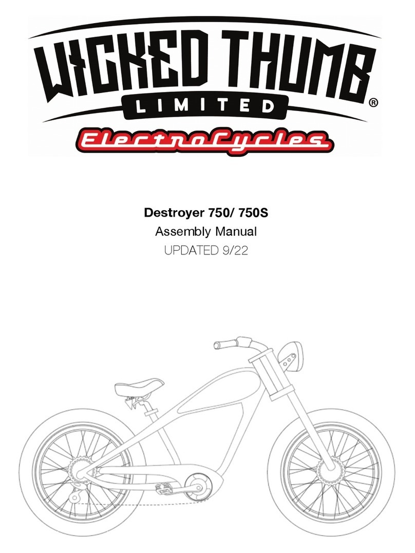 Wicked Thumb Destroyer 750 Assembly manual