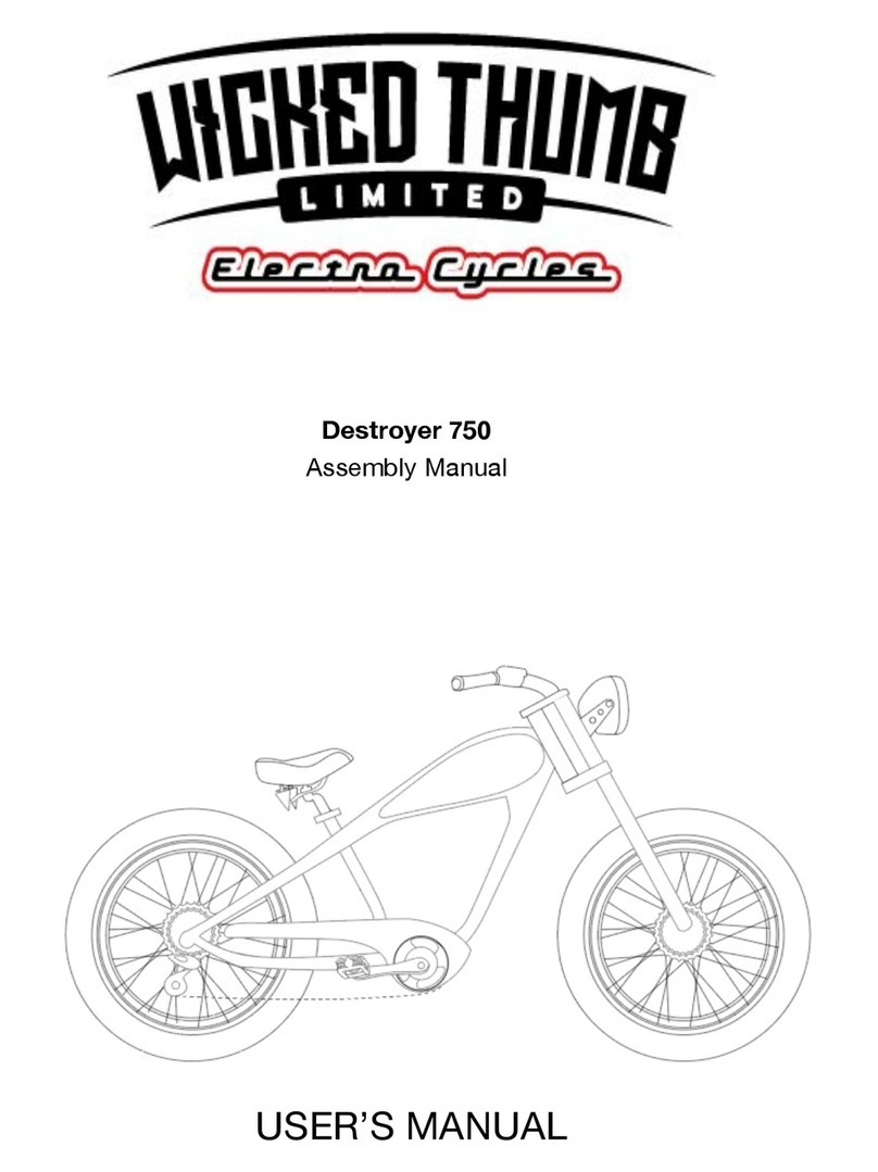 Wicked Thumb Destroyer 750 user manual