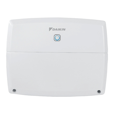 Daikin Home Controls EKRMIBEV1V3 Installation and operation manual