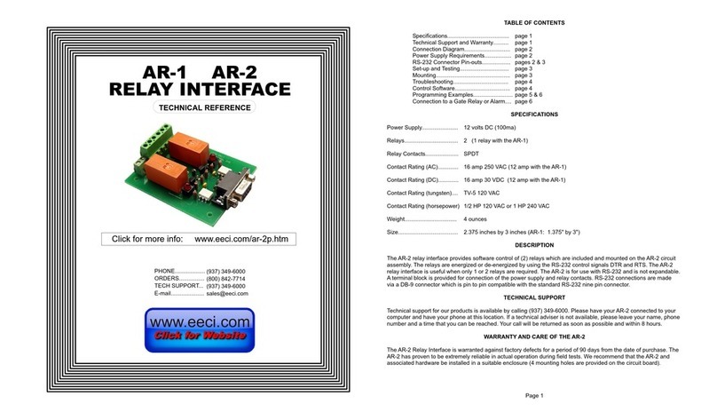 EECI AR-1 Technical reference