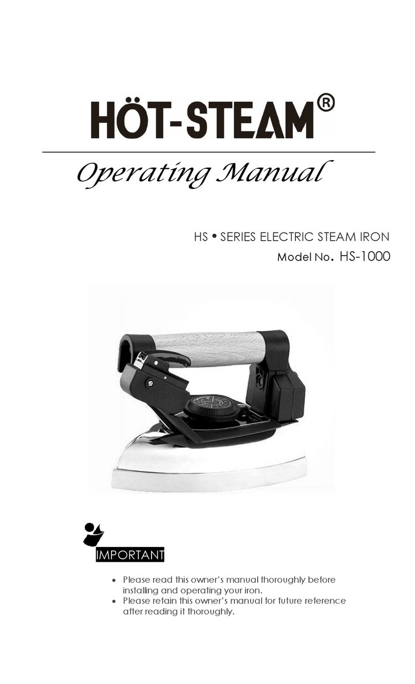 hot-steam HS Series operating manual