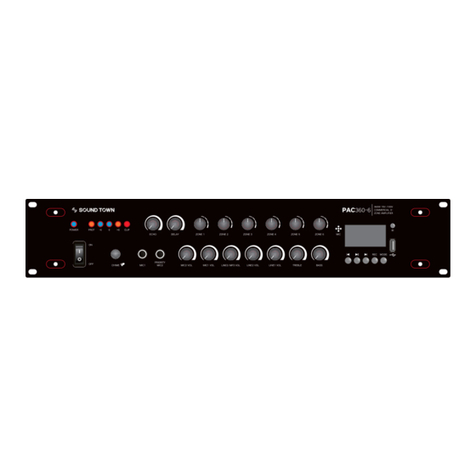 Sound Town PAC180-6 user manual