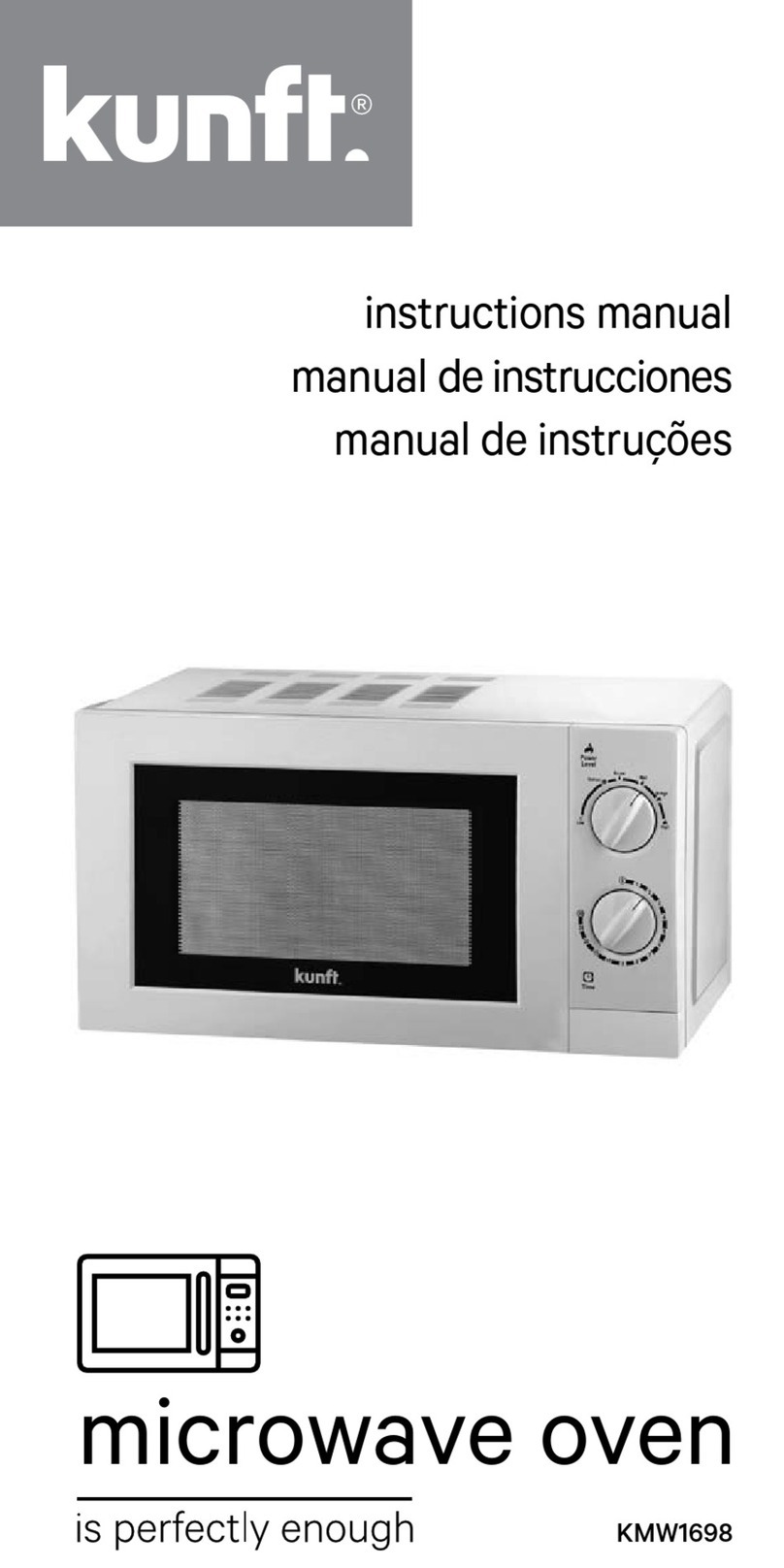 Kunft KMW1698 instruction manual