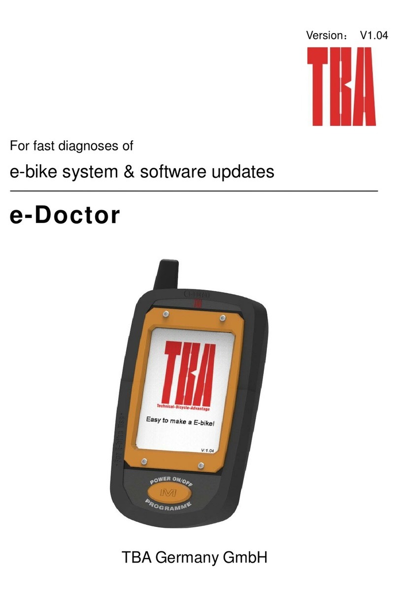 TBA e-Doctor user manual