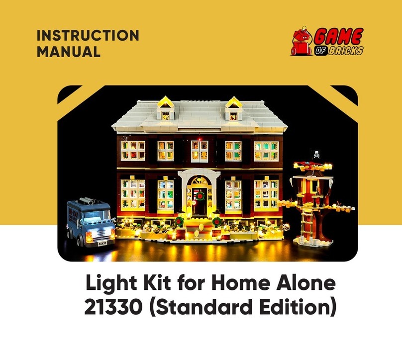 Game Bricks 21330 instruction manual