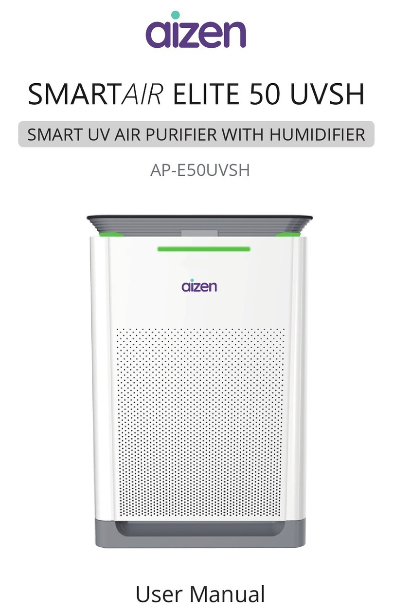 aizen SMARTAIR ELITE 50 UVSH user manual