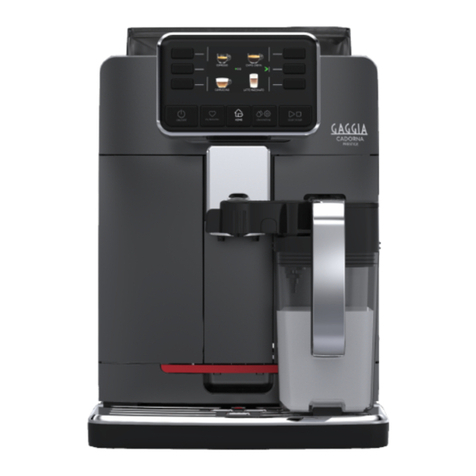 Gaggia SUP 049EU User manual Gaggia SUP 049EU User manual