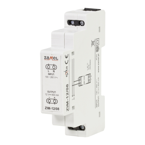 Zamel exita ZIM-12/08 instruction manual