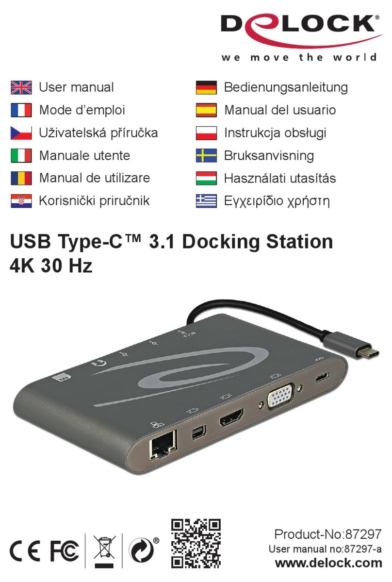 DeLOCK 87297 user manual