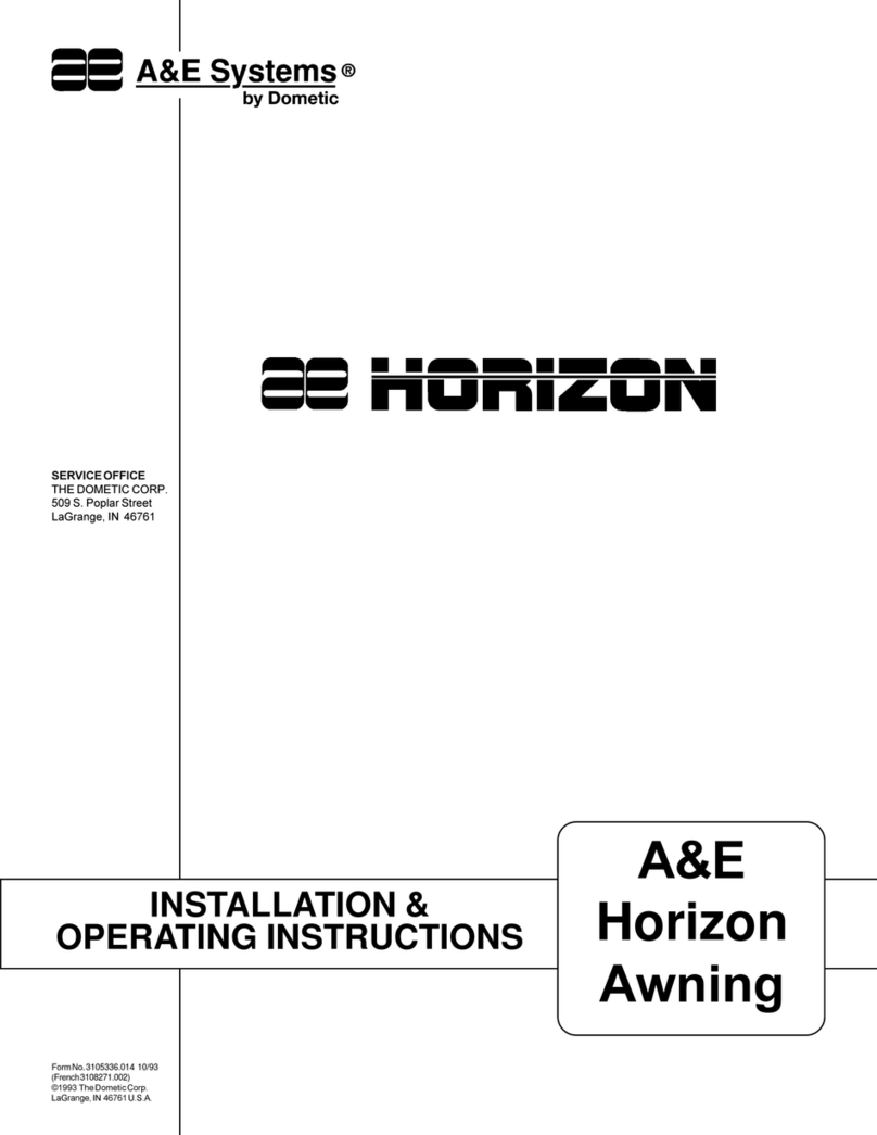 Dometic A&E Horizon Manual