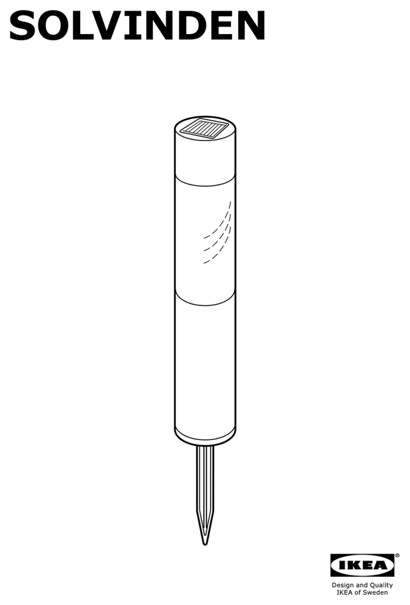IKEA SOLVINDEN manual