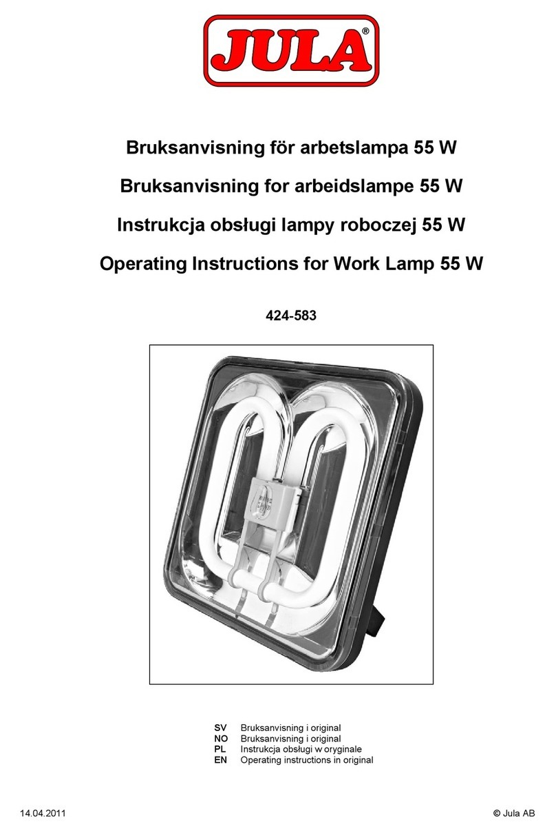 Jula 424-583 operating instructions