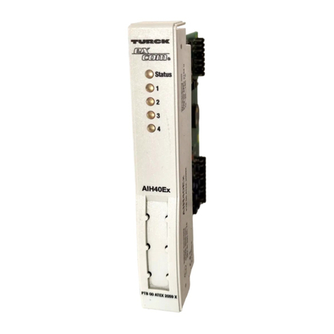turck excom I/O System Use and care manual