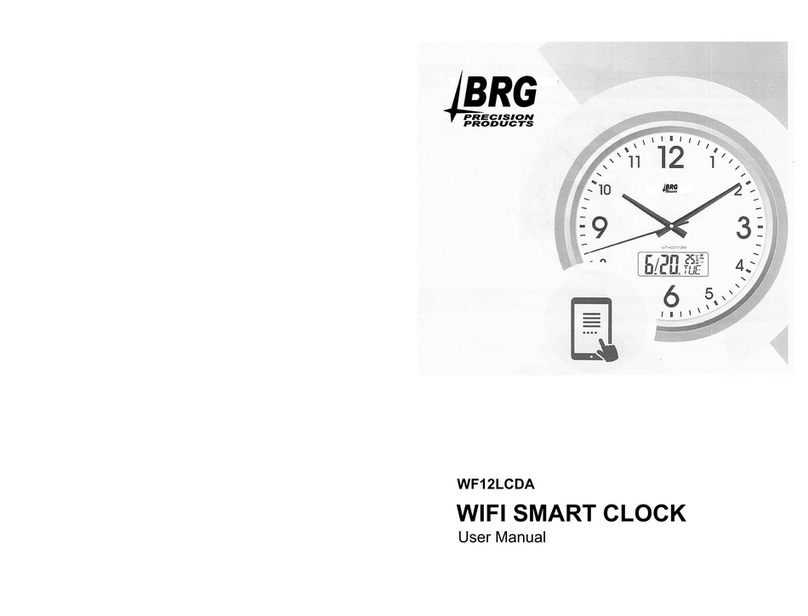 BRG Precision Products WF12LCDA user manual BRG Precision Products WF12LCDA user manual