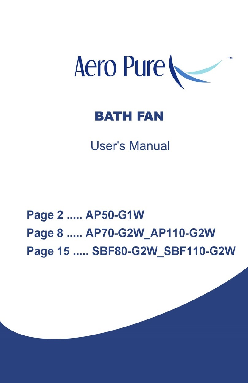 AeroPure AP50-G1W user manual