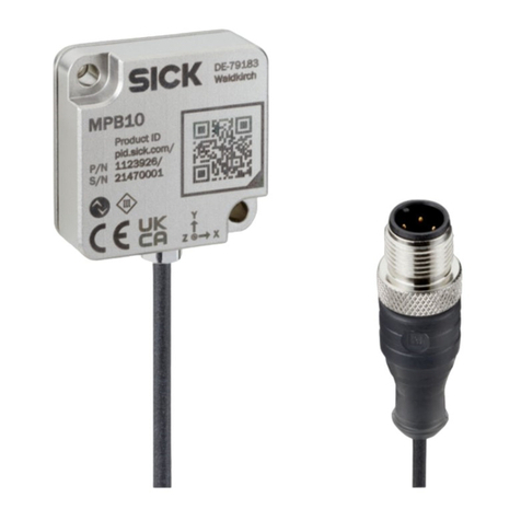 SICK MPB10 operating instructions