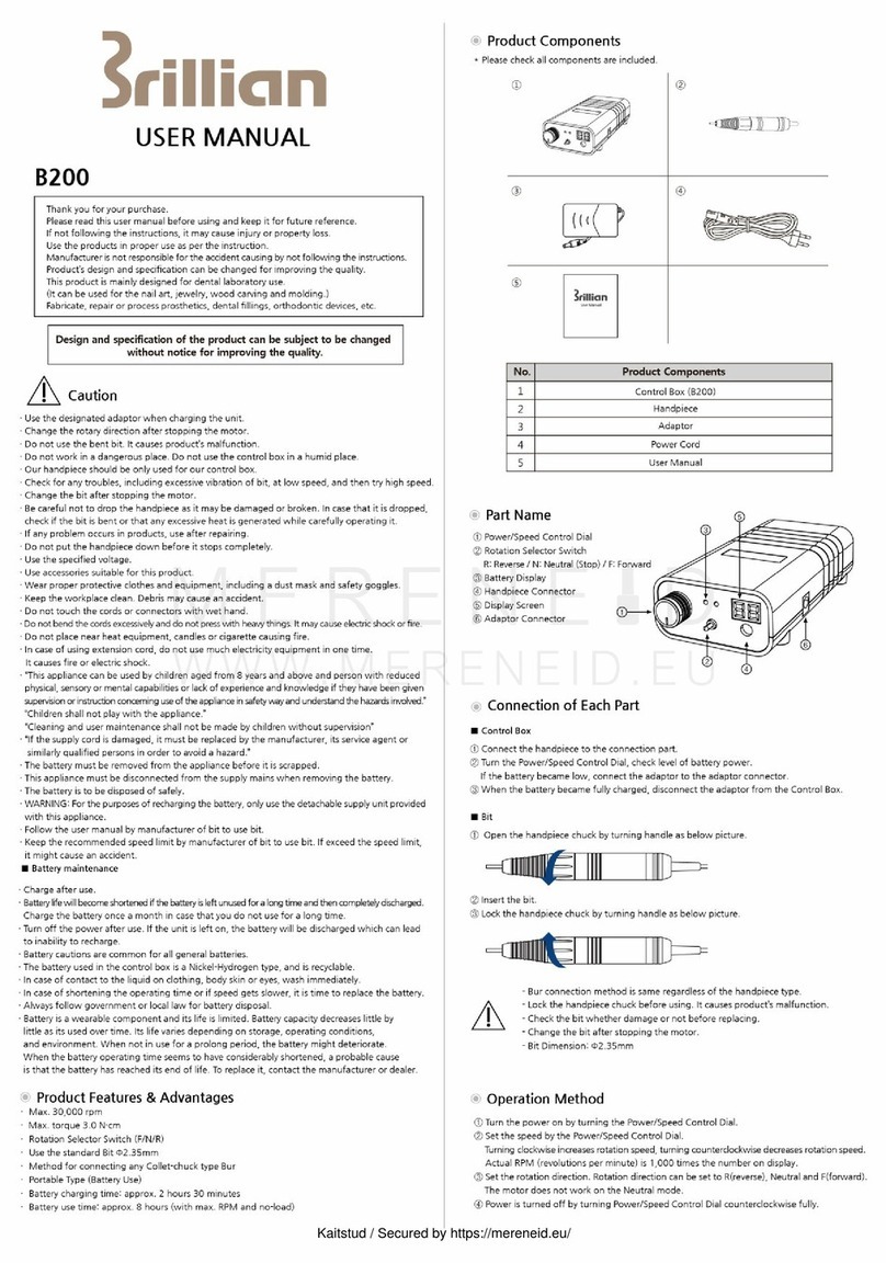 Brillian B200 user manual
