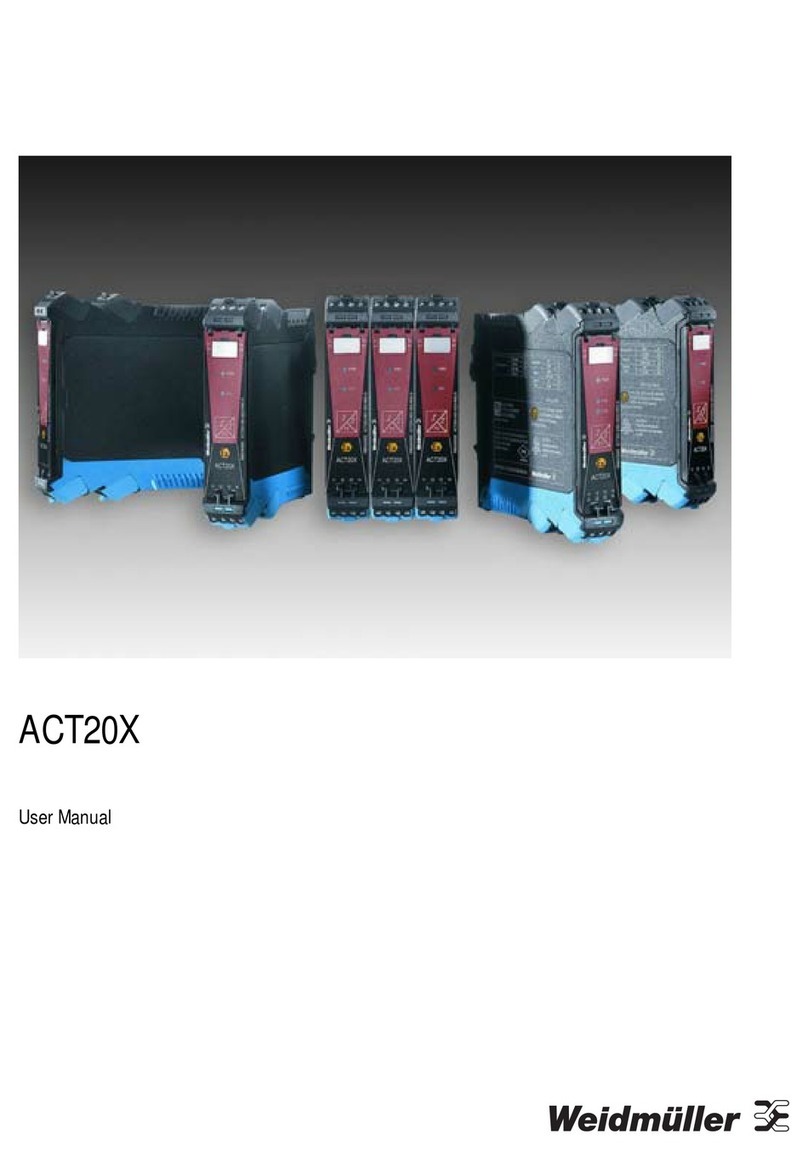 Weidmüller ACT20X user manual