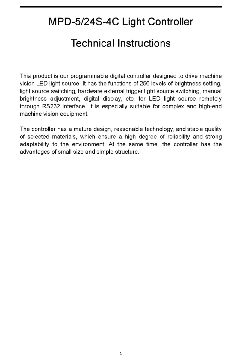 Mvotem Optics MPD-5S-4C Technical instructions
