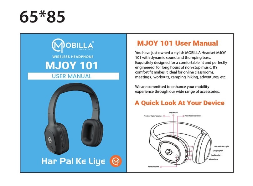 Mobilla MJOY 101 user manual
