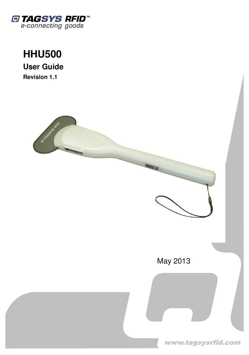 TAGSYS RFID HHU500 user guide