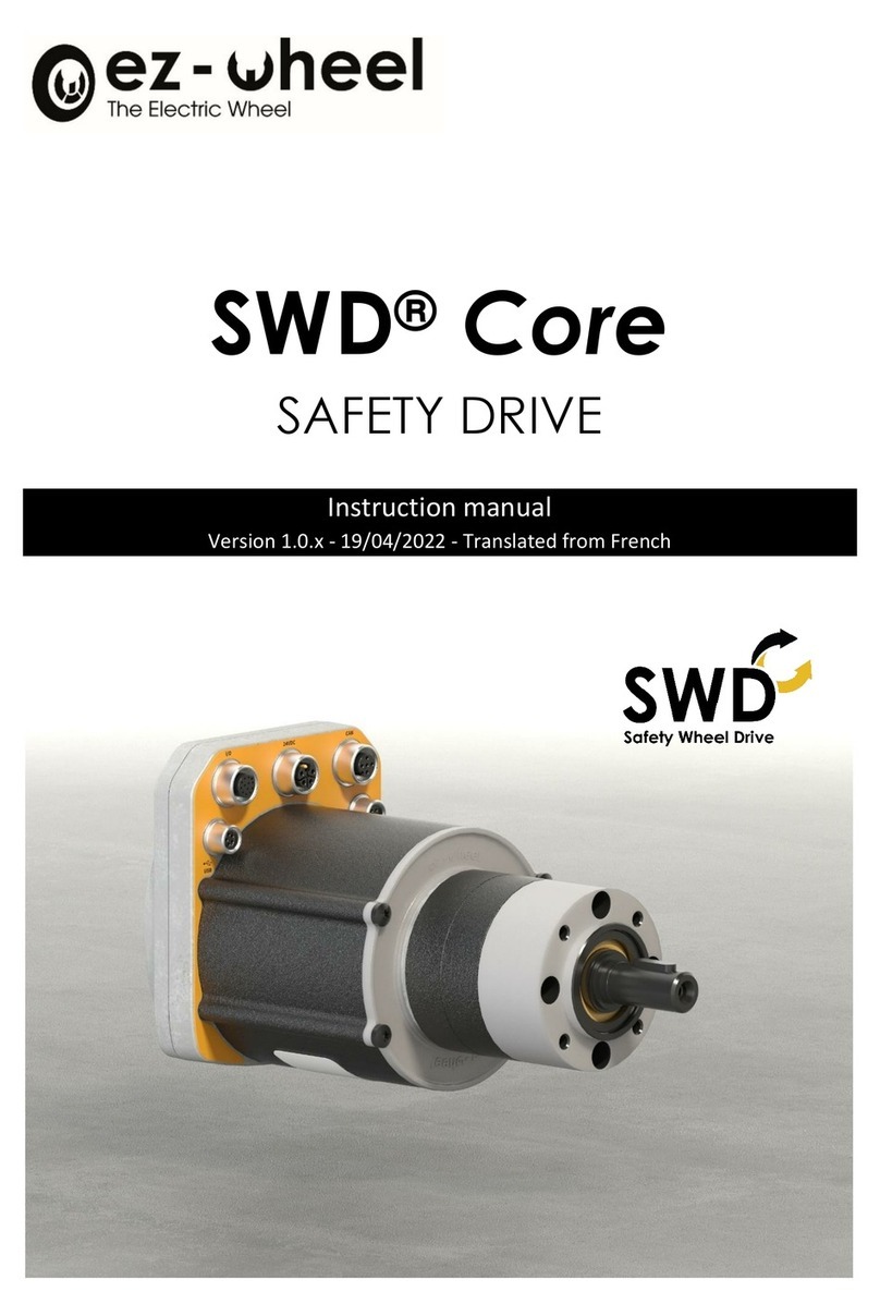 ez-wheel SWD Core instruction manual