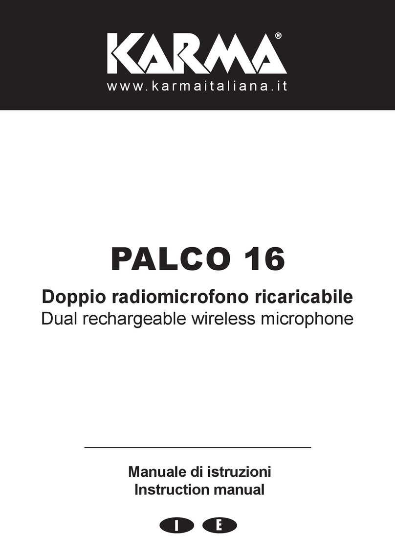 Karma PALCO 16 User manual