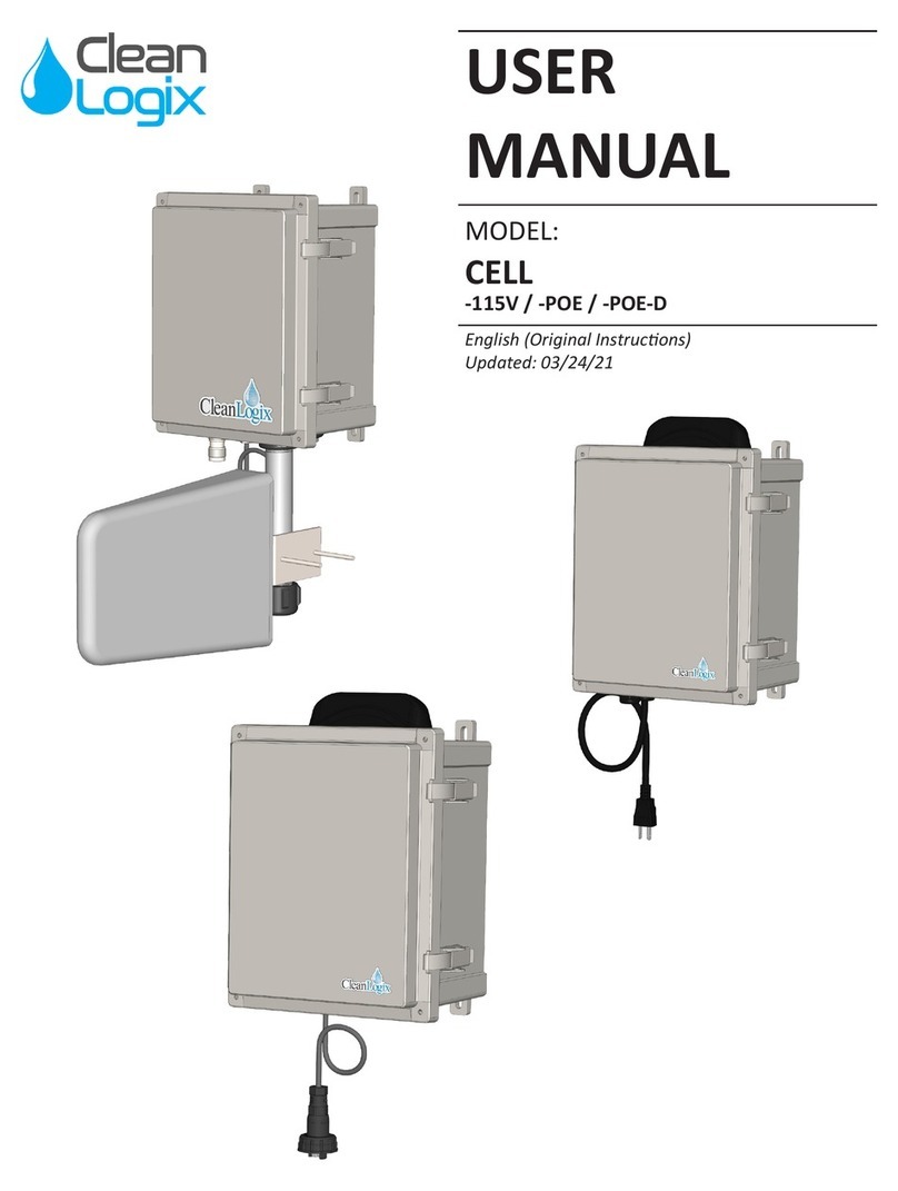 Clean Logix CELL-115V User manual