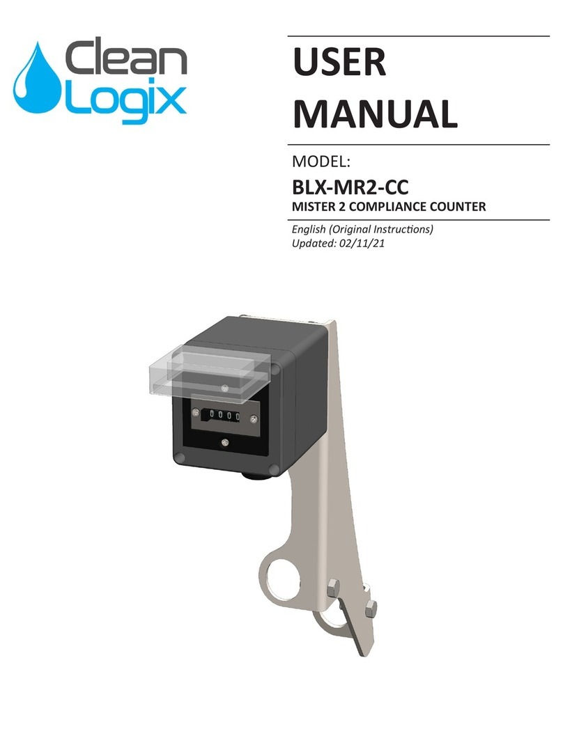 Clean Logix BLX-MR2-CC user manual
