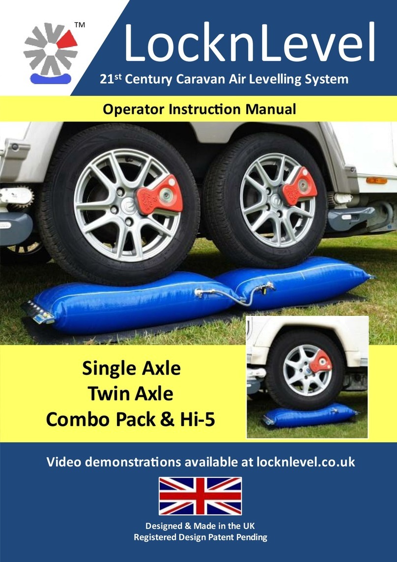 LocknLevel Single Axle Operator's instruction manual