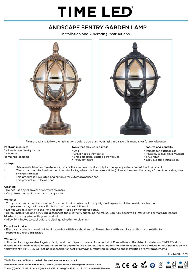 TIME LED 303272 User manual