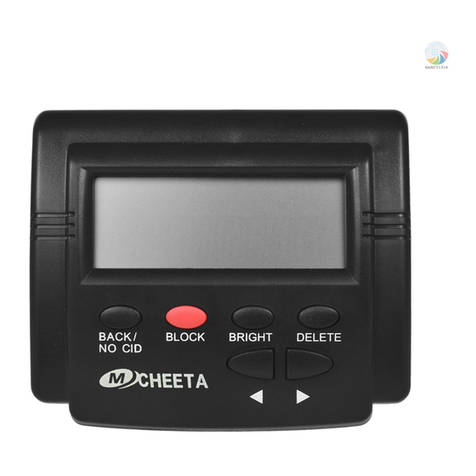 MCheeta CT-CID803 Plus user manual