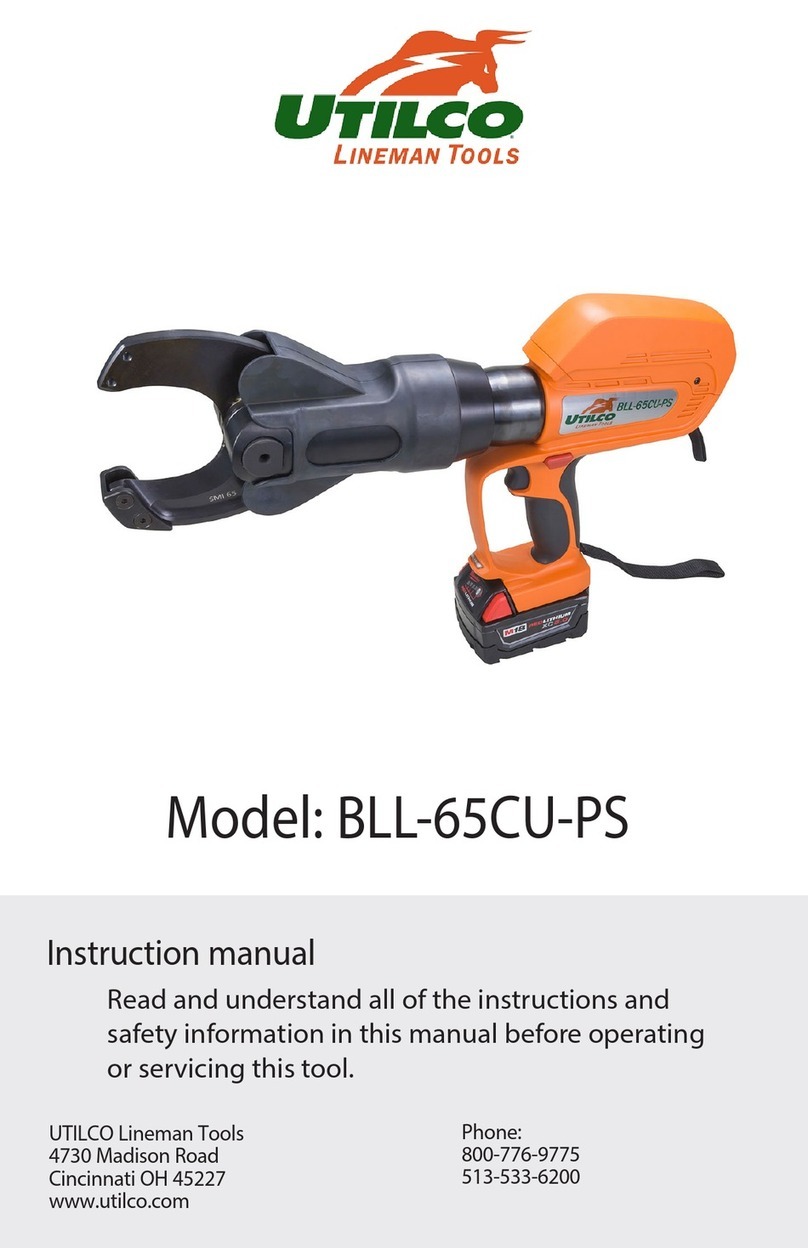 UTILCO BLL-65CU-PS instruction manual