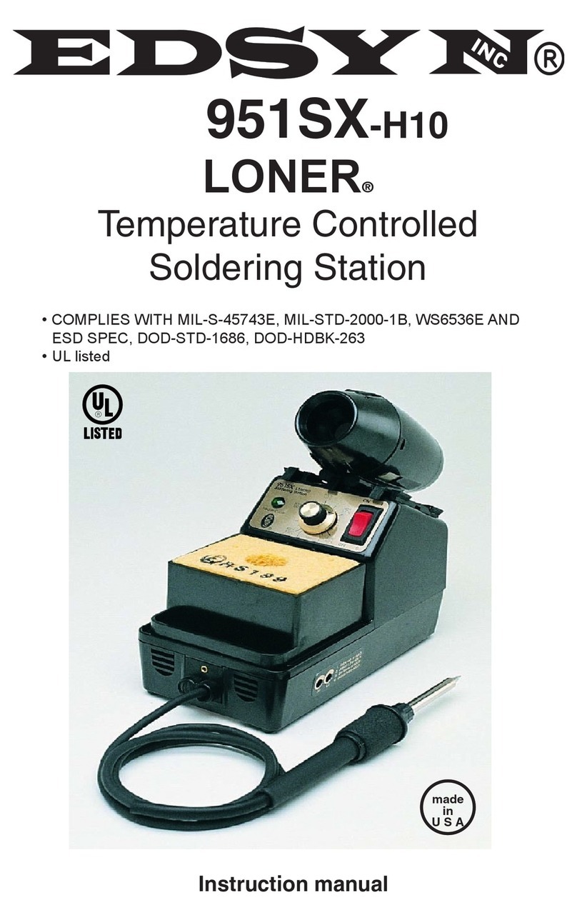 Edsyn LONER 951SX-H10 instruction manual