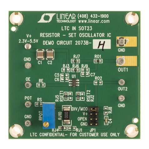 Linear Technology DC2073B Quick setup guide