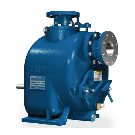 GORMAN-RUPP PUMPS T3A3S-B Installation, operation, and maintenance manual with parts list