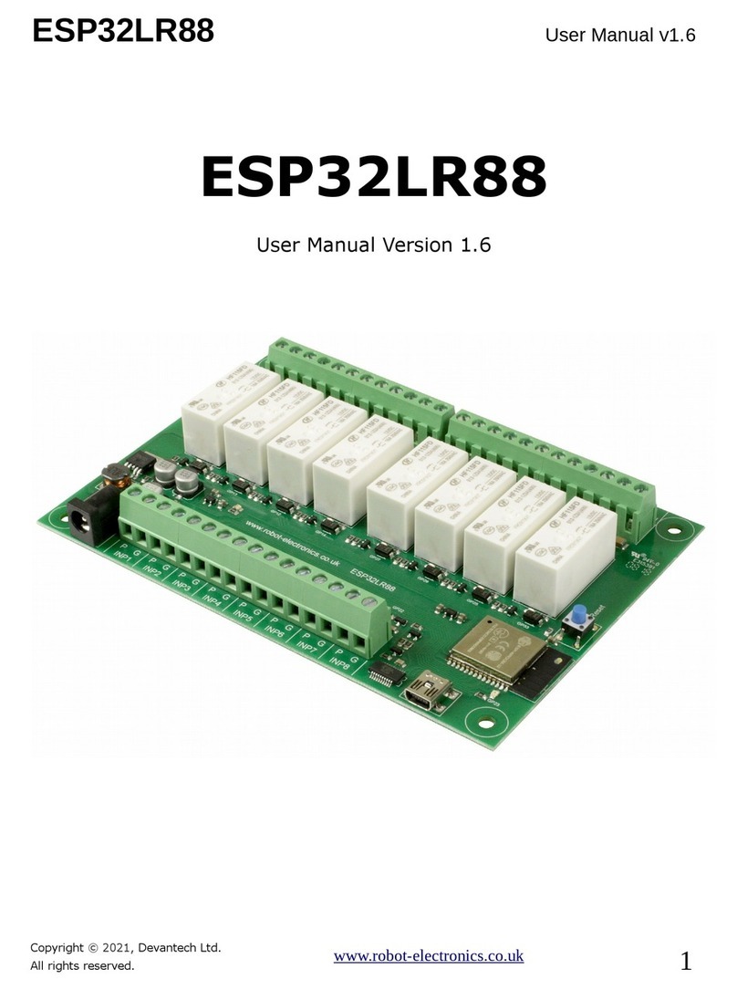 Devantech ESP32LR88 User manual