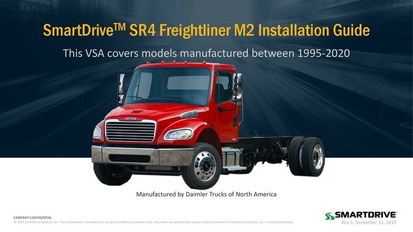 Daimler Trucks North America SmartDrive SR4 installation guide