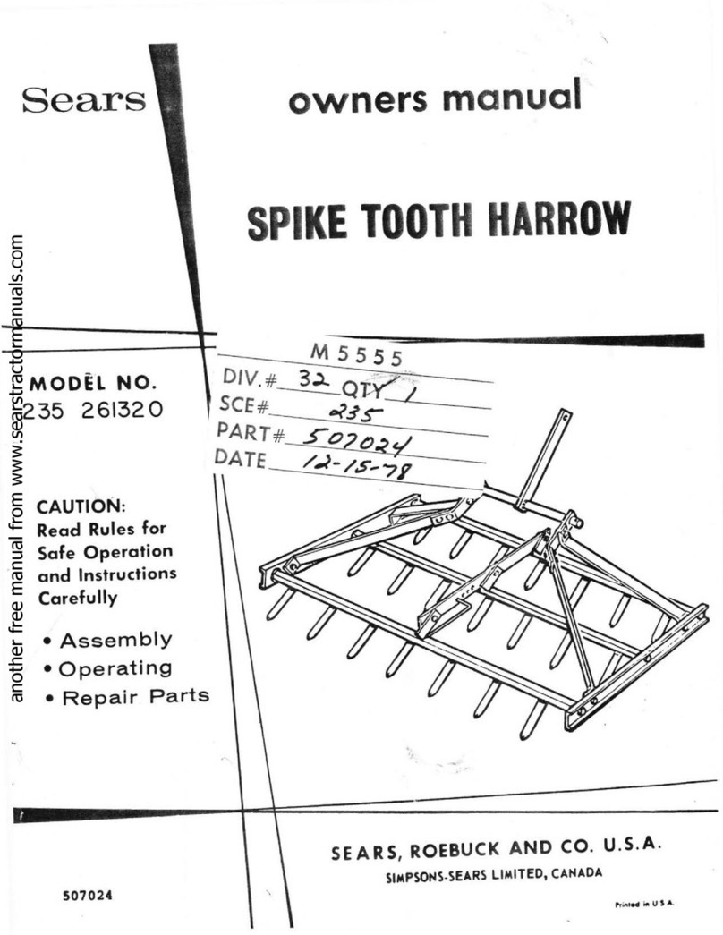 Sears 235 261320 owner's manual