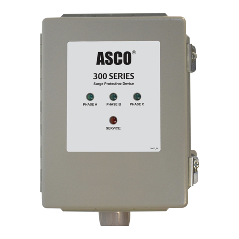 ASCO POWER TECHNOLOGIES Series 300 Installation & operation manual