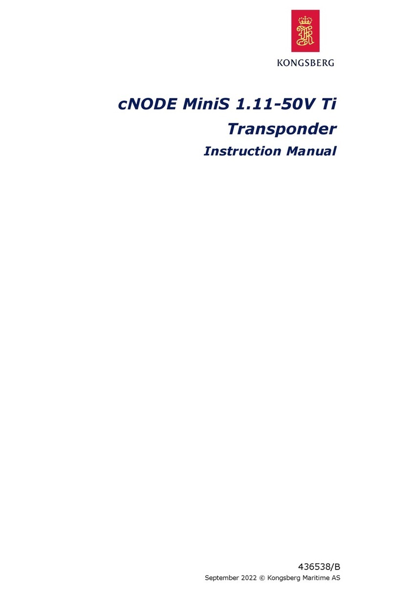 Kongsberg cNODE MiniS 1.11-50V Ti instruction manual