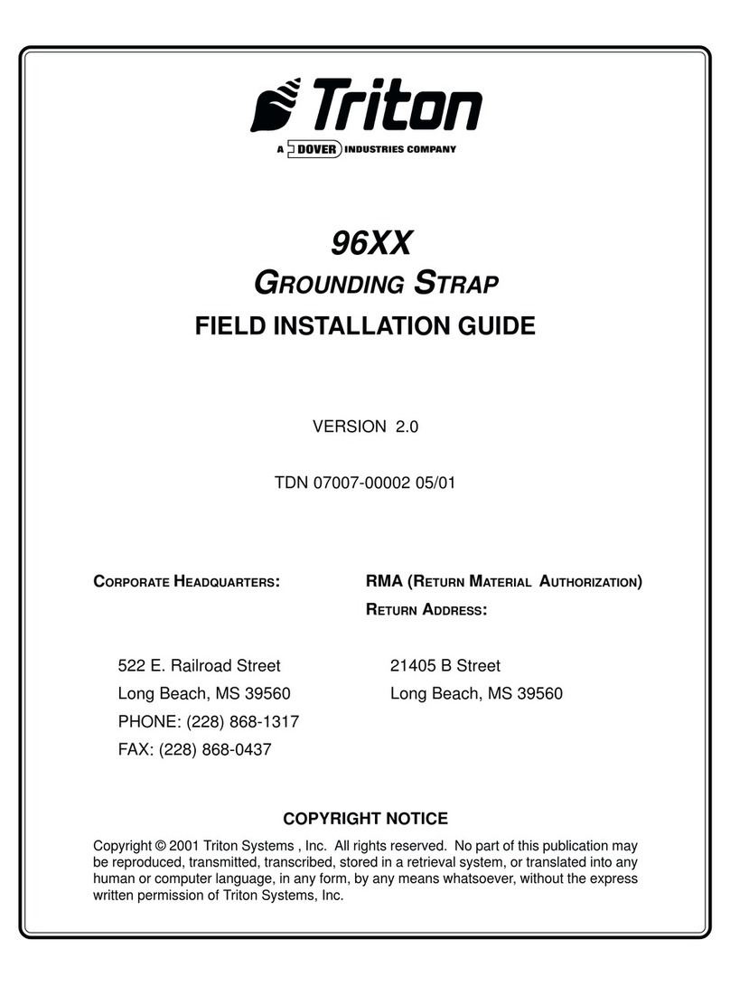 Dover Triton 96 Series installation guide