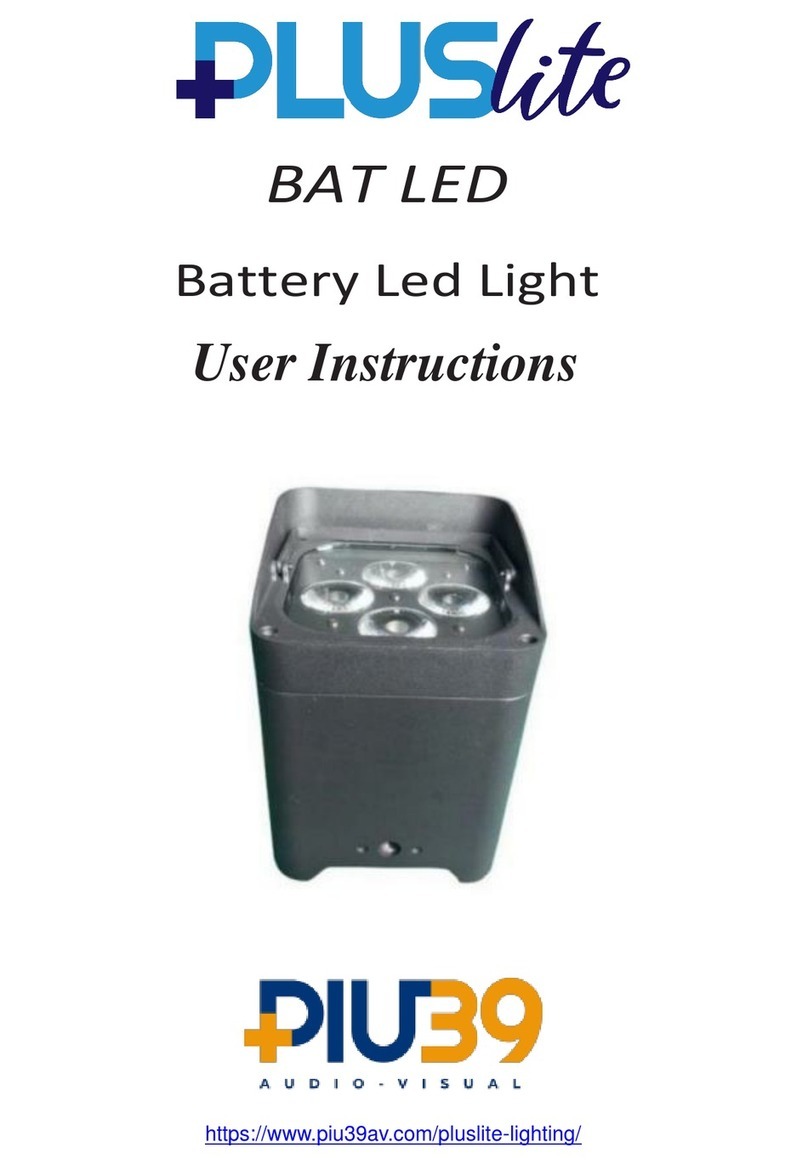 PLUSLITE BAT LED User instructions