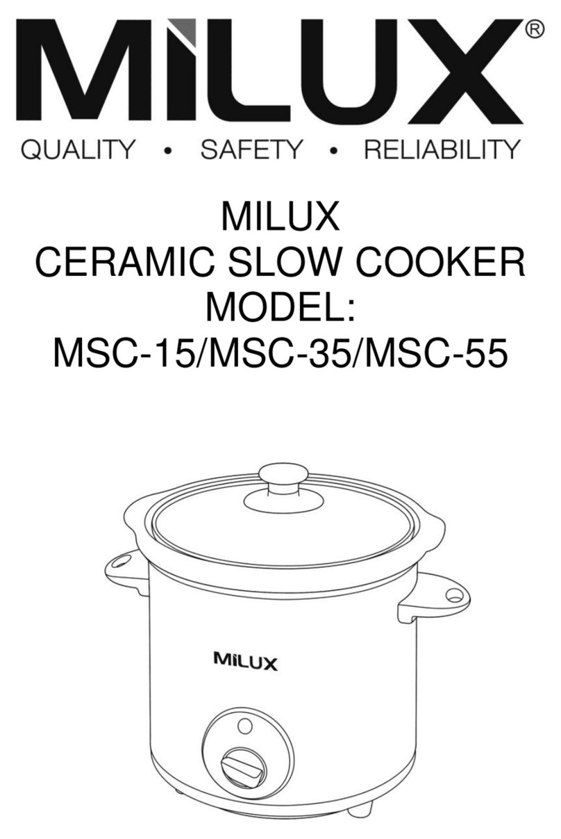 MILUX MSC-15 instruction manual