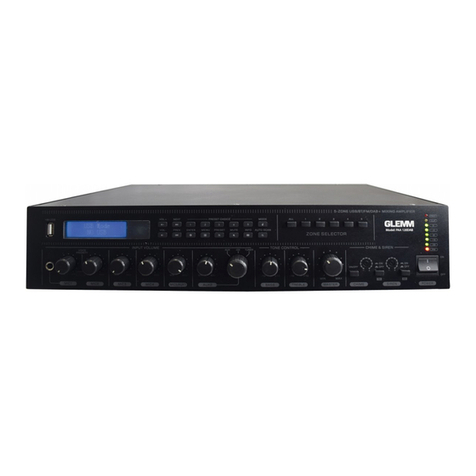 GLEMM PAA 120DAB instruction manual