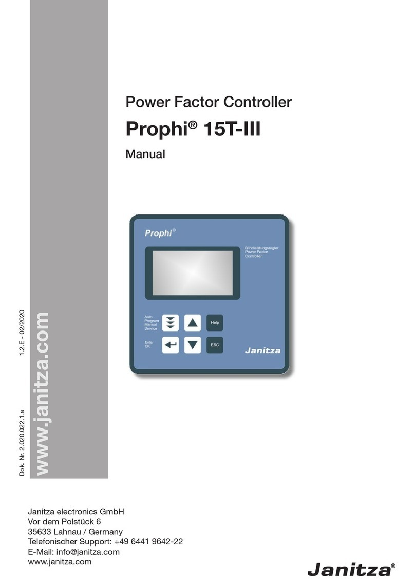 janitza Prophi 15T-III User manual